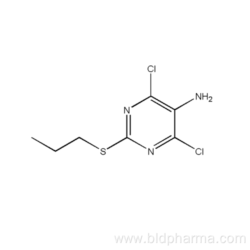 4,6-dichloro-2- propylthiopyrimidine-5- amine 145783-15-9